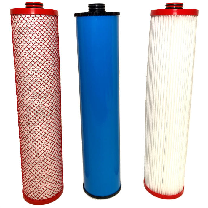 Whole house filter sets