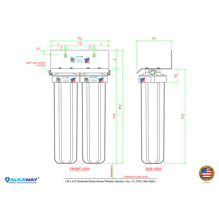 Essential Whole House Water Filtration System