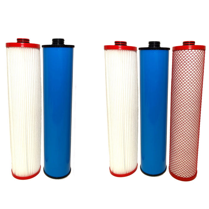 Whole house filter sets