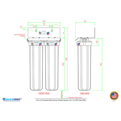 Essential Whole House Water Filtration System
